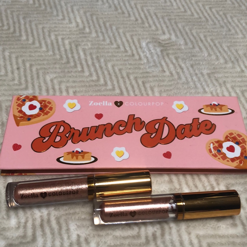 Colourpop ZoellaBrunchDate pressed powder palette